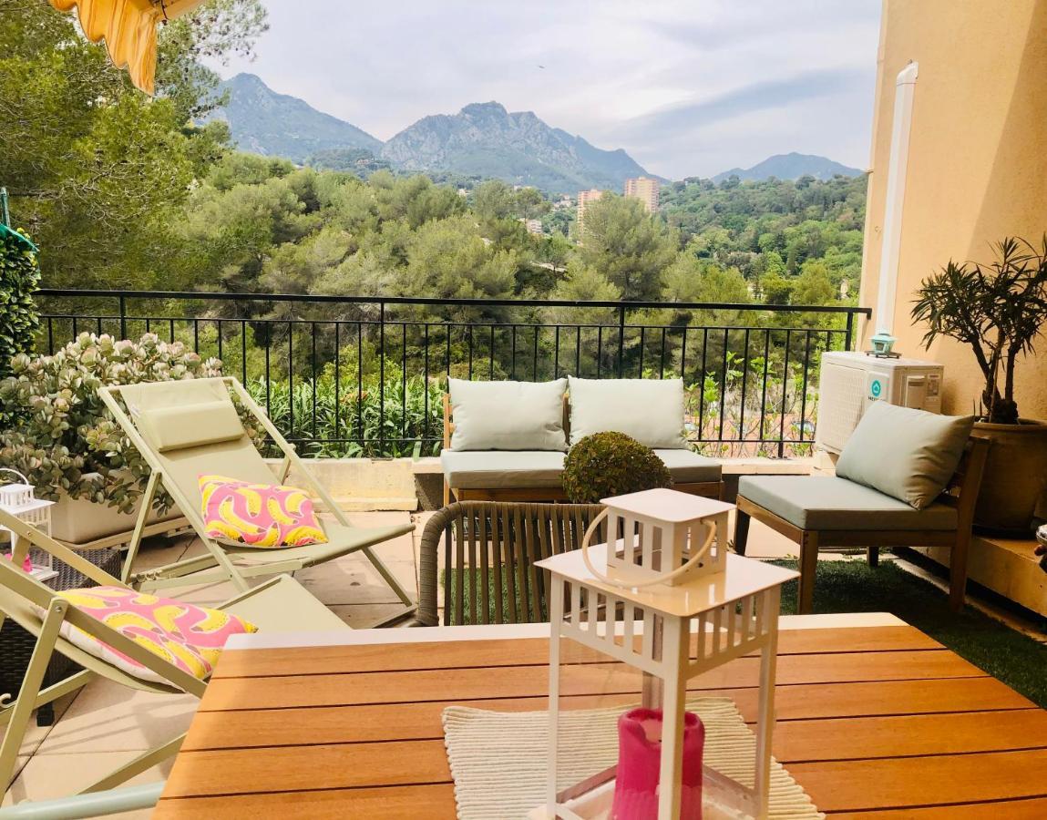 Mon Appart avec Terrasse et Piscine Roquebrune-Cap-Martin Extérieur photo