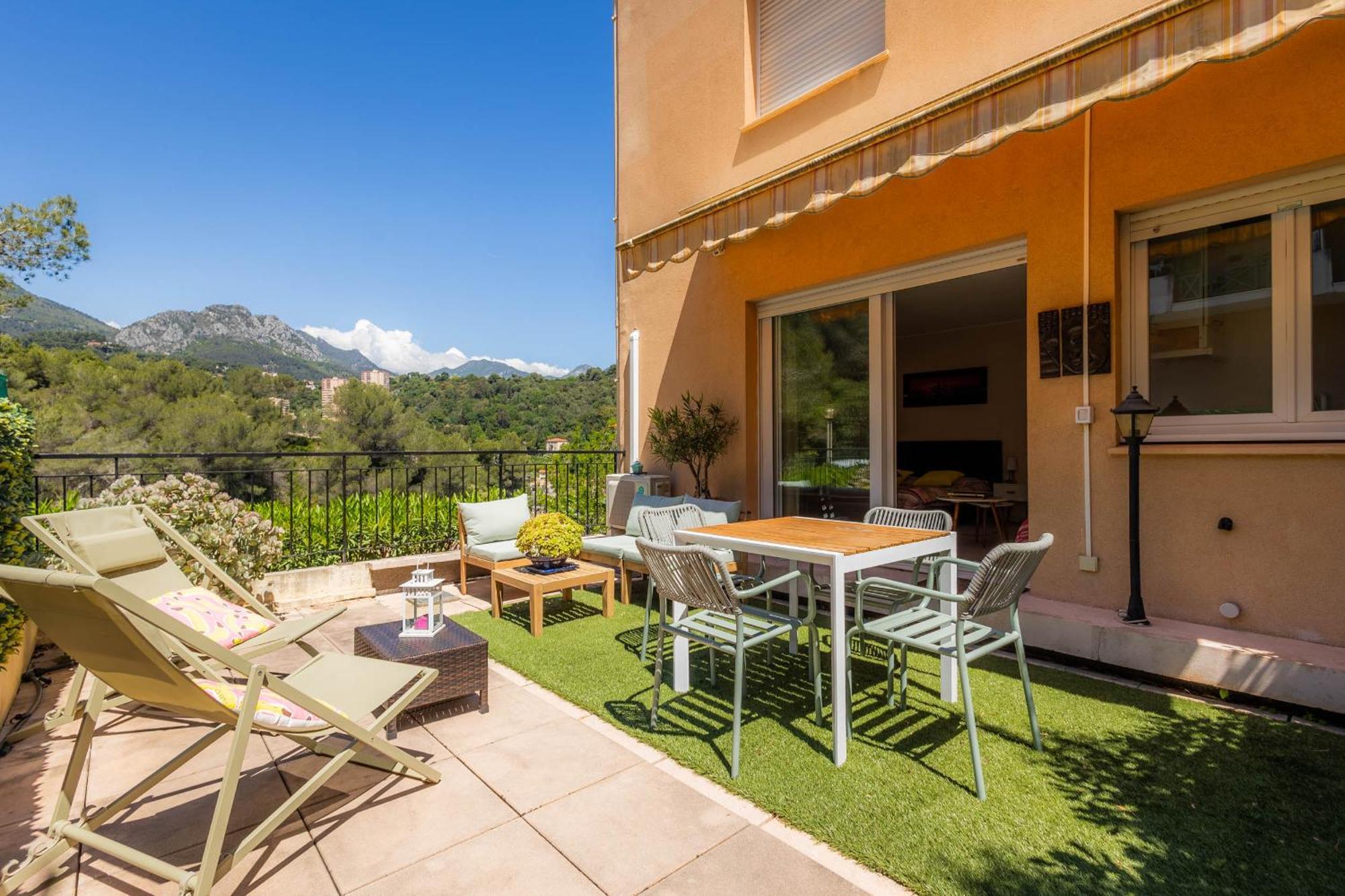 Mon Appart avec Terrasse et Piscine Roquebrune-Cap-Martin Extérieur photo